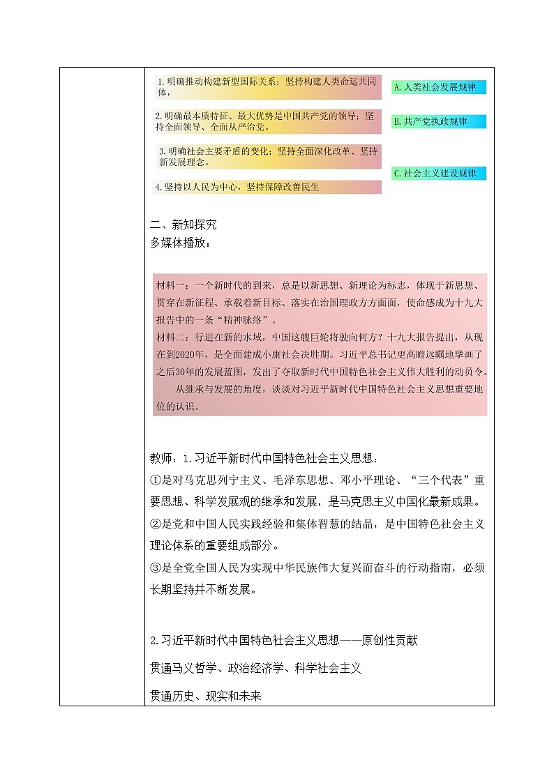 4.3.3《党和国家必须长期坚持的指导思想》课件+教案02