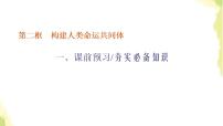 高中政治 (道德与法治)人教统编版选择性必修1 当代国际政治与经济构建人类命运共同体教课课件ppt