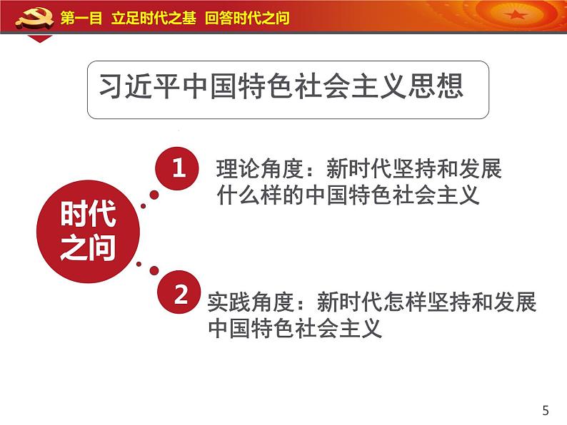 统编版高中政治必修一 4.3 习近平新时代中国特色社会主义思想 课件+教案+学案+课后练习（4份打包，含答案）05