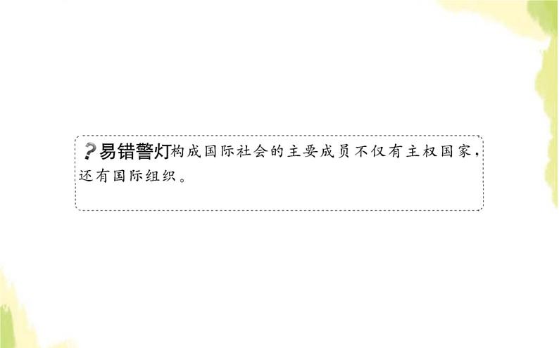 部编版高中政治选择性必修1第四单元国际组织第八课第一框日益重要的国际组织课件04