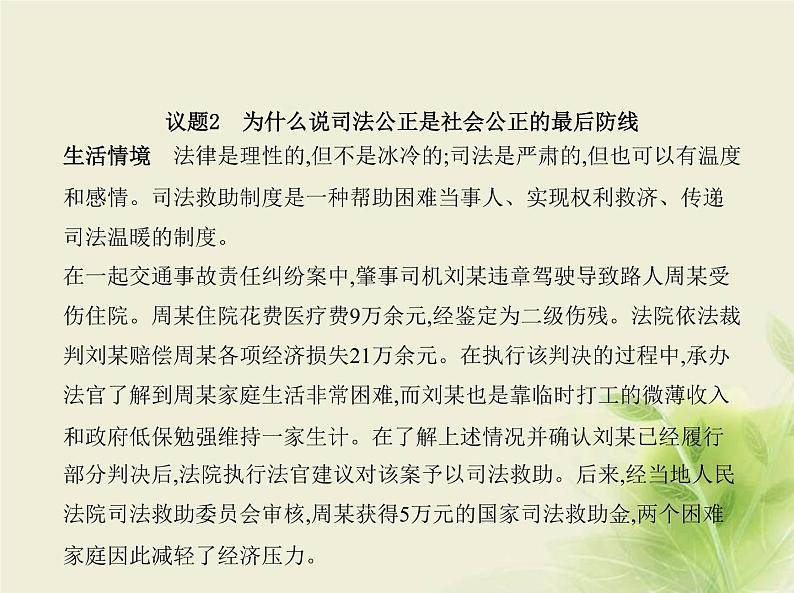 山东专用高考政治一轮复习专题七全面依法治国2课件04