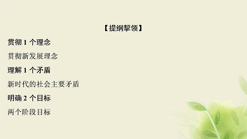 高考政治一轮复习第四单元发展社会主义市场经济第十课新发展理念和中国特色社会主义新时代的经济建设课件必修1第4页