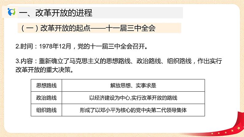 3.1《伟大的改革开放》课件+教案+同步练习08