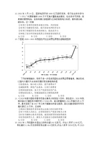 2021宝鸡渭滨区高三下学期高考适应性训练（一）文综-政治试题含答案