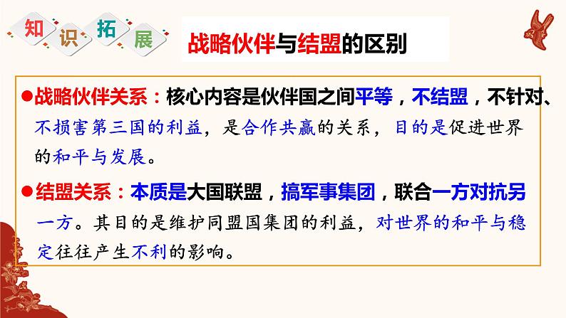 5.1 中国外交政策的形成与发展 课件-2021-2022学年高中政治统编版选择性必修一当代国际政治与经济07