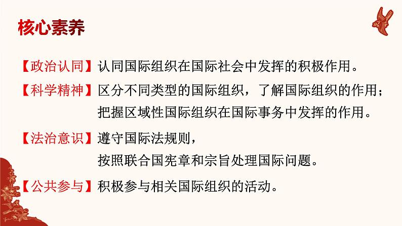 8.1日益重要的国际组织 课件-2021-2022学年高中政治统编版选择性必修1当代国际政治与经济02