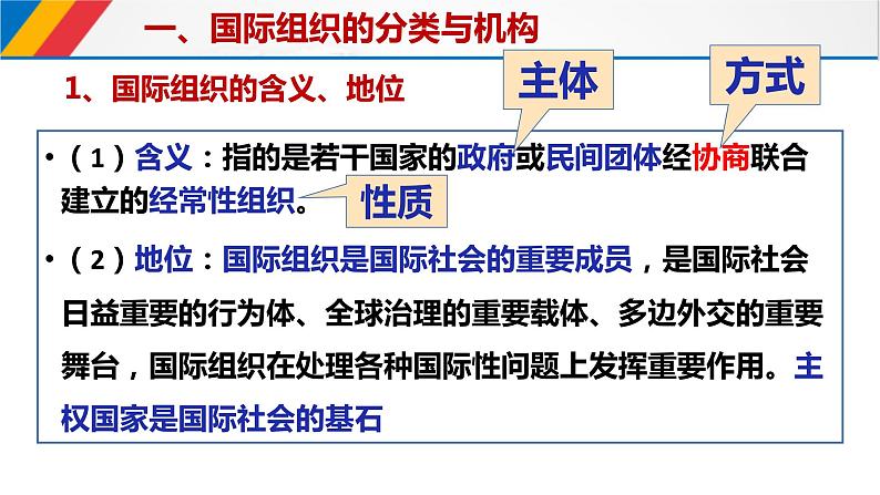 8.1日益重要的国际组织-课件-2021-2022学年高中政治统编版选择性必修1当代国际政治与经济05