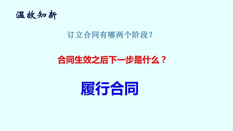 3.2 有约必守违约有责 课件1选择性必修2法律与生活第1页