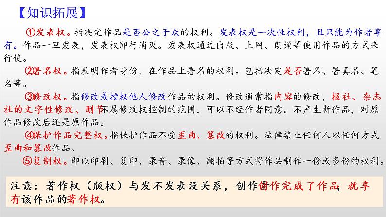 2.2 尊重知识产权 课件5选择性必修二法律与生活第6页