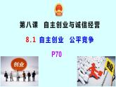 8.1 自主创业公平竞争 课件1选择性必修2法律与生活