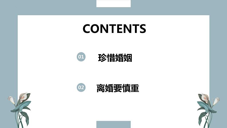 6.1 法律保护下的婚姻 课件1选择性必修二法律与生活第3页