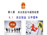 8.1 自主创业公平竞争 课件2选择性必修2法律与生活