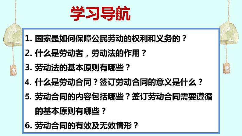 7.1 立足职场有法宝 课件5选择性必修二法律与生活03