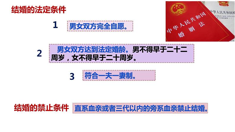 6.1 法律保护下的婚姻 课件3选择性必修二法律与生活第5页