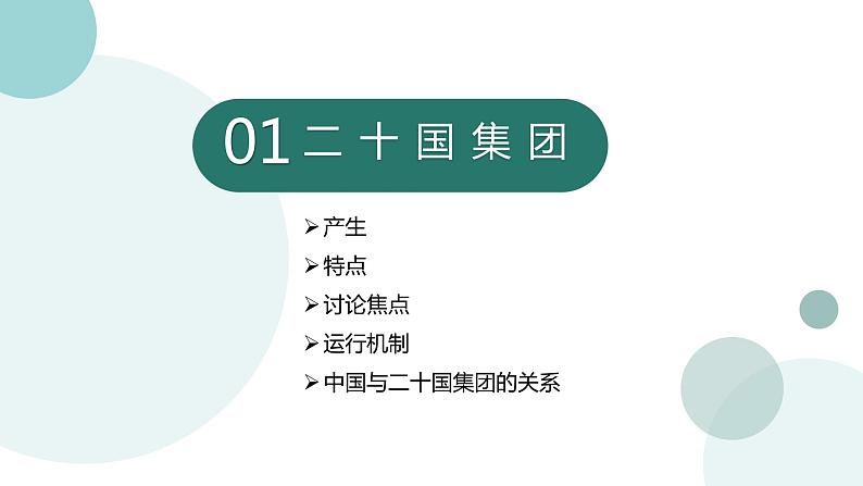 9.2 中国与新兴国际组织 课件2选择性必修一当代国际政治与经济03