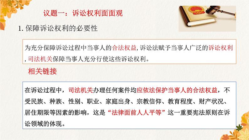 10.1 正确行使诉讼权利 课件3选择性必修2法律与生活第7页