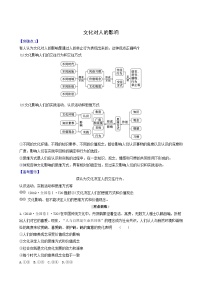 高考政治一轮复习第1单元文化与生活2文化对人的影响讲练含解析