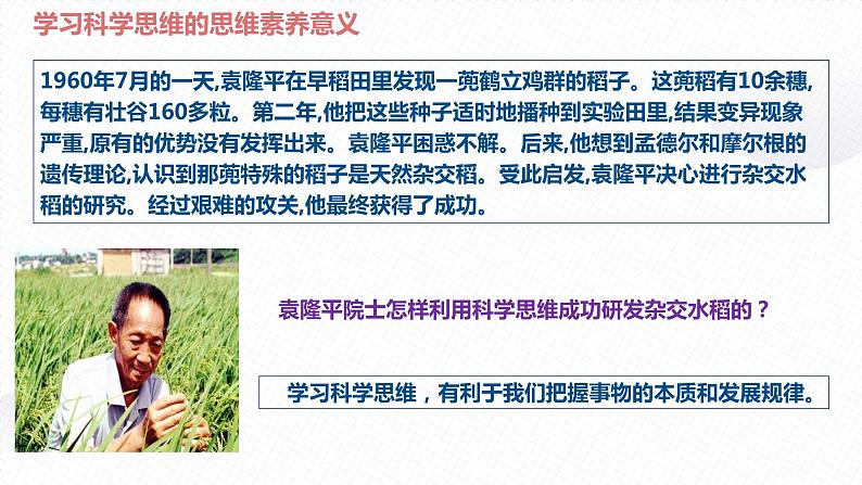 3.2 学习科学思维的意义 课件2选择性必修3逻辑与思维第6页