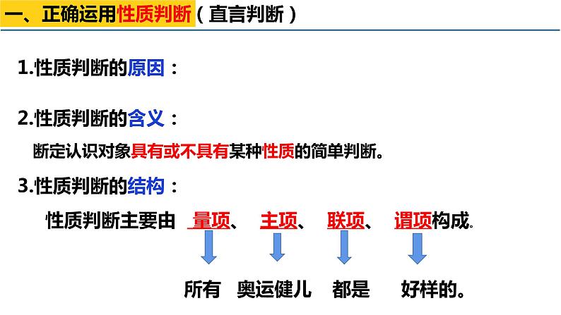 5.2 正确运用简单判断 课件2选择性必修3逻辑与思维第2页