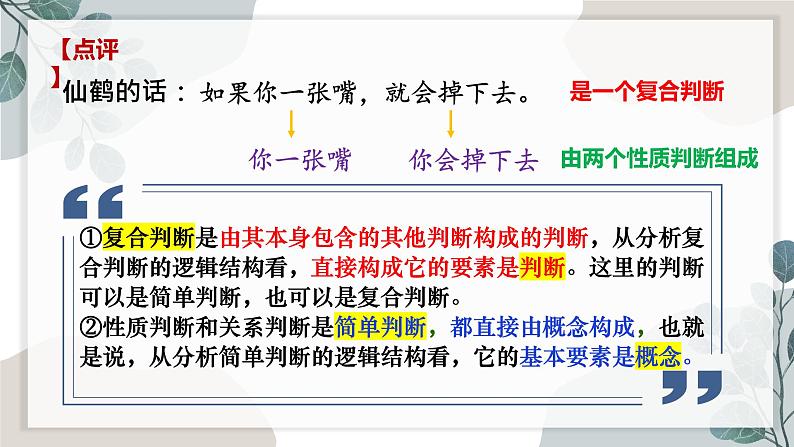 5.3 正确运用复合判断 课件1选择性必修三 逻辑与思维第3页