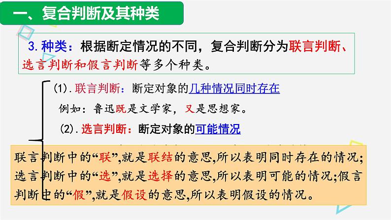 5.3 正确运用复合判断 课件2选择性必修三 逻辑与思维07