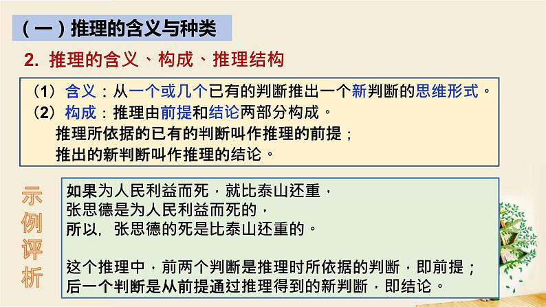 6.1  推理与演绎推理概述 课件5 选择性必修3 逻辑与思维05