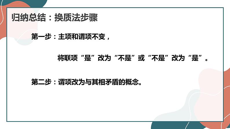 6.2 简单判断的演绎推理方法 课件6选择性必修三逻辑与思维第6页