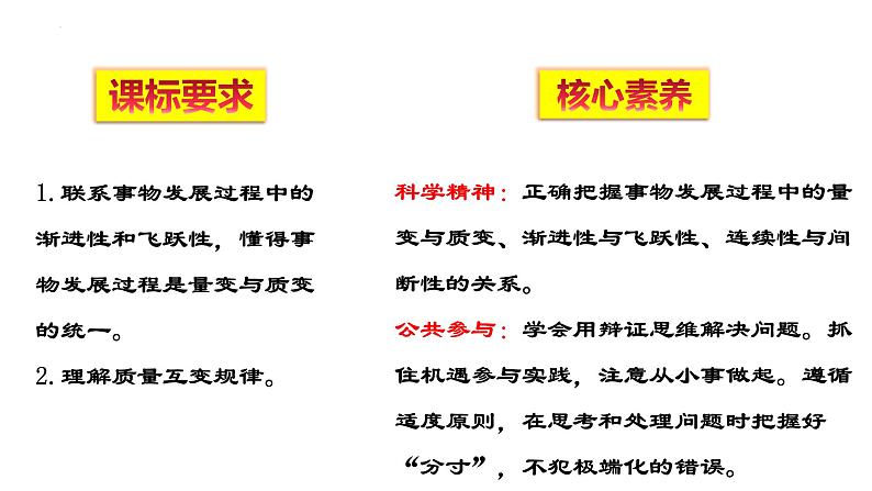 9.1 认识质量互变规律 课件2选择性必修3逻辑与思维02