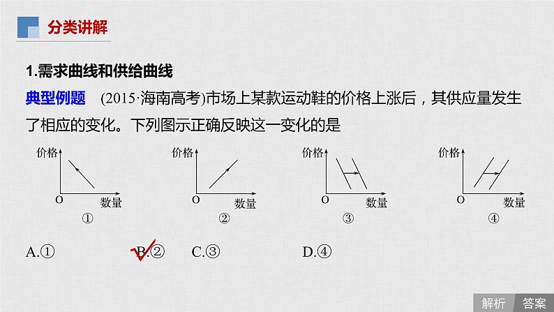 高考政治二轮复习必修1第1单元综合提升微专题1课件第5页