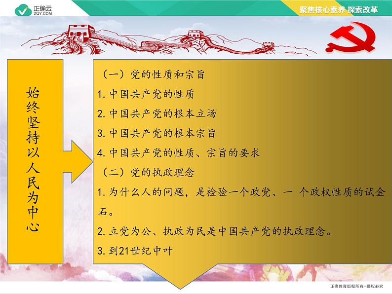 2.1 始终坚持以人民为中心（教学课件）-高中政治人教统编版必修304