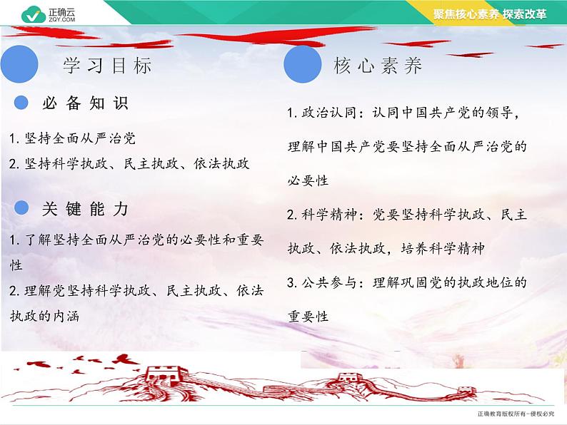 3.2 巩固党的执政地位（教学课件）-高中政治人教统编版必修303