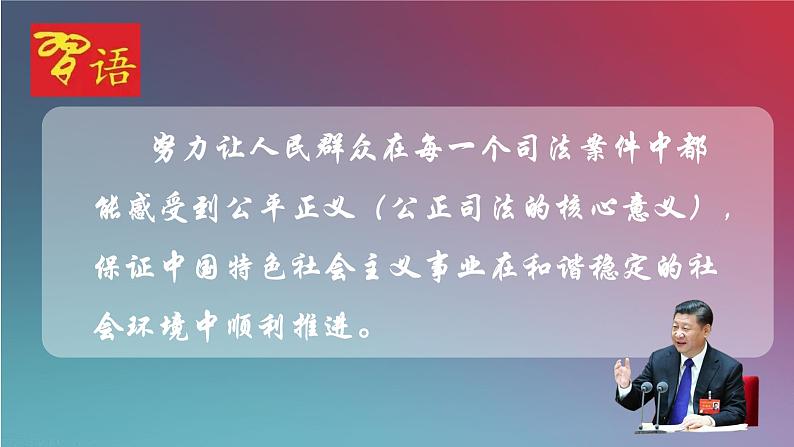 高中政治 公正司法 课件第8页