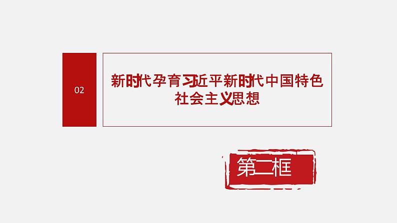 《习近平新时代中国特色社会主义思想学生读本》（高中）1.2 新时代孕育习近平新时代中国特色社会主义思想（教学课件）第3页