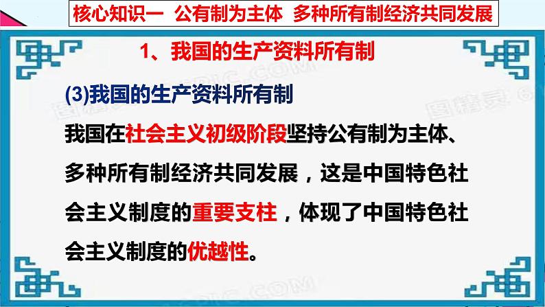 1.1 公有制为主体  多种所有制经济共同发展课件15统编版必修二第7页