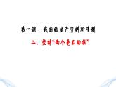 1.2 坚持“两个毫不动摇”  课件14必修二经济与社会