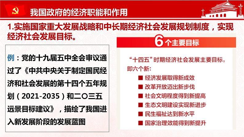 2.2 更好发挥政府作用 课件14必修二经济与社会04