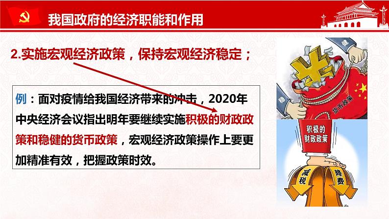 2.2 更好发挥政府作用 课件14必修二经济与社会05