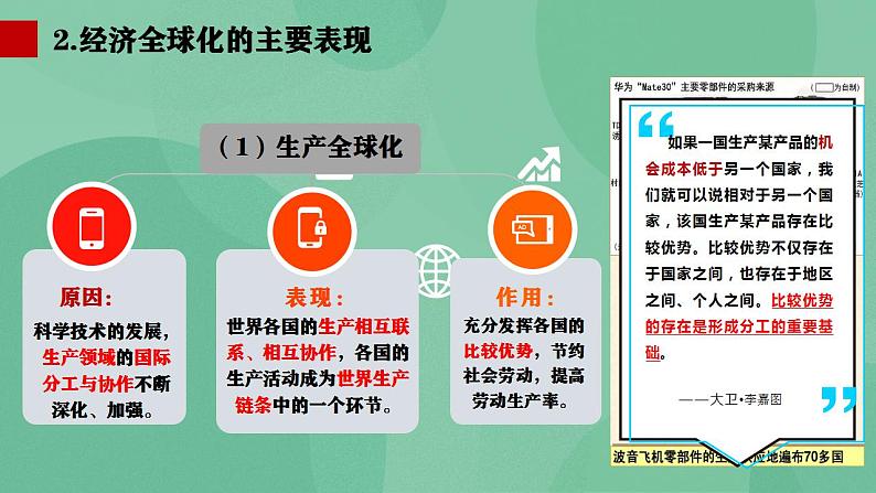 6.1认识经济全球化高二政治课件（统编版选择性必修1） 课件+素材08