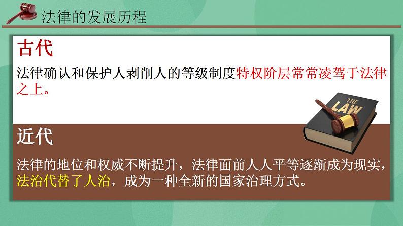 7.1 我国法治建设的历程 课件+课堂检测（统编版必修3）08