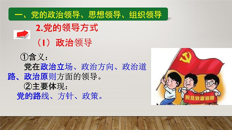 3.1坚持党的领导课件 10必修三政治与法治08