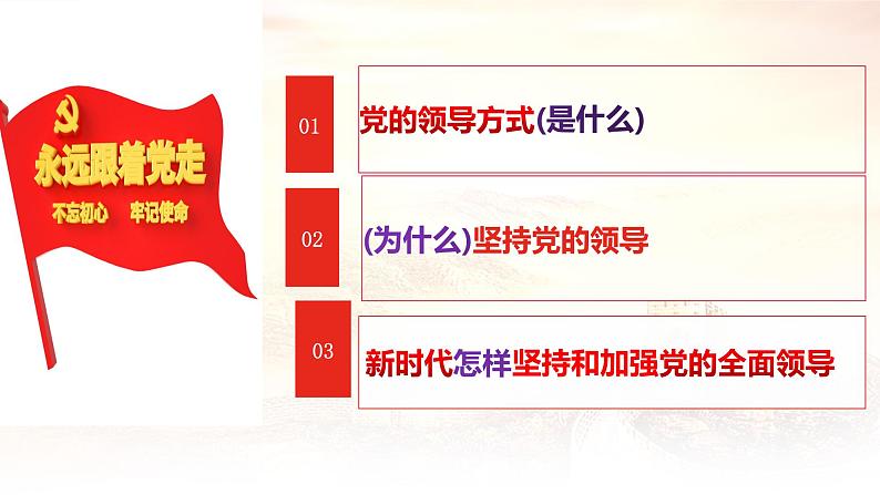 3.1坚持党的领导课件 9必修三政治与法治03