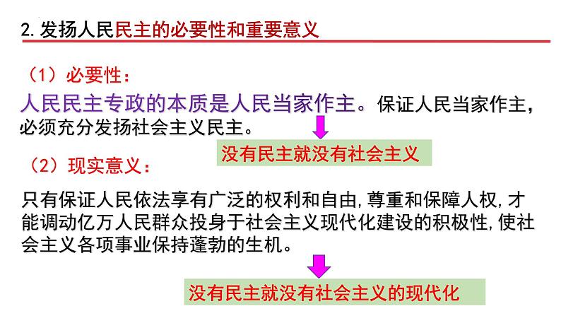 4.2  坚持人民民主专政课件 9必修三第6页