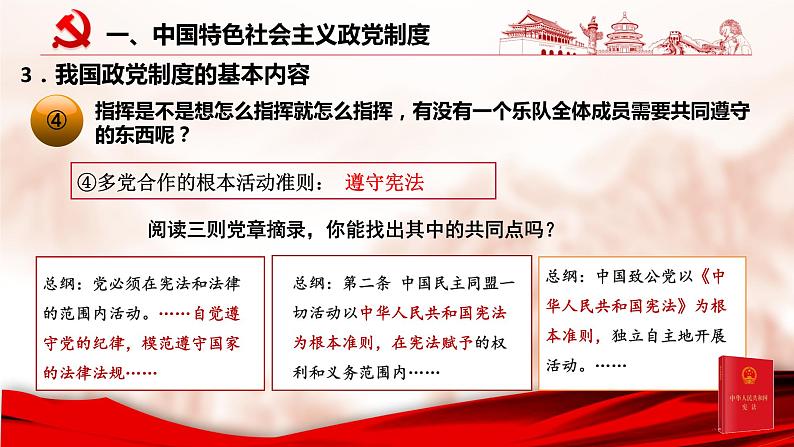 6.1 中国共产党领导的多党合作和政治协商制度 课件 3 必修三 政治与法治第8页