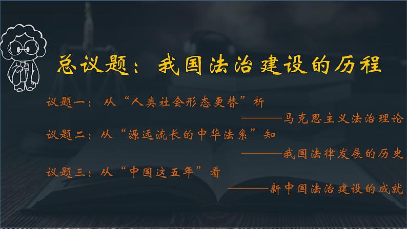 7.1 我国法治建设的历程  说课课件11 必修三政治与法治第1页