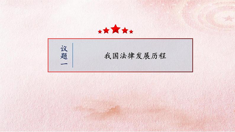 7.1 我国法治建设的历程  说课课件2 必修三政治与法治第5页