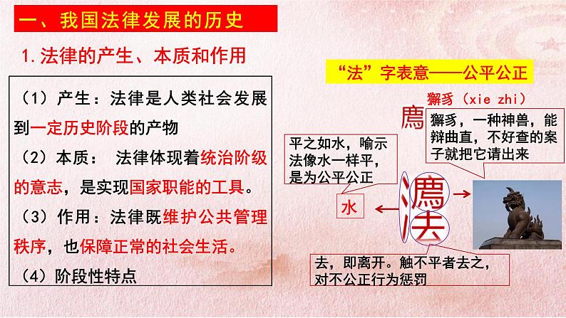 7.1 我国法治建设的历程  说课课件2 必修三政治与法治第7页