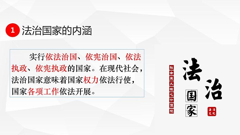 8.1 法治国家 课件3必修3政治与法治06