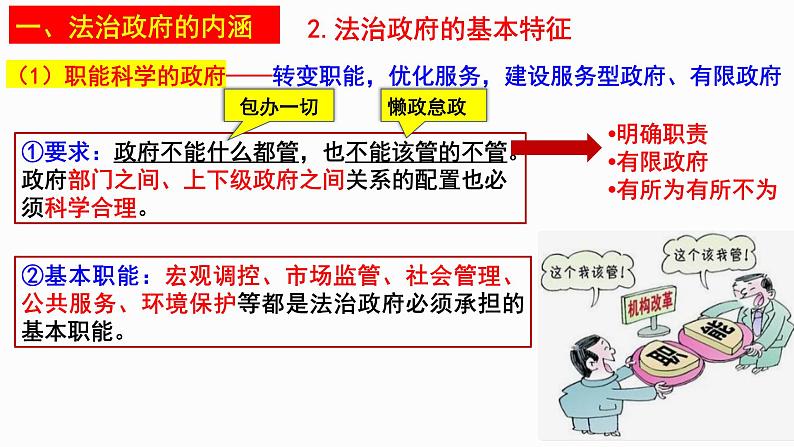 8.2 法治政府  课件5必修三政治与法治第6页