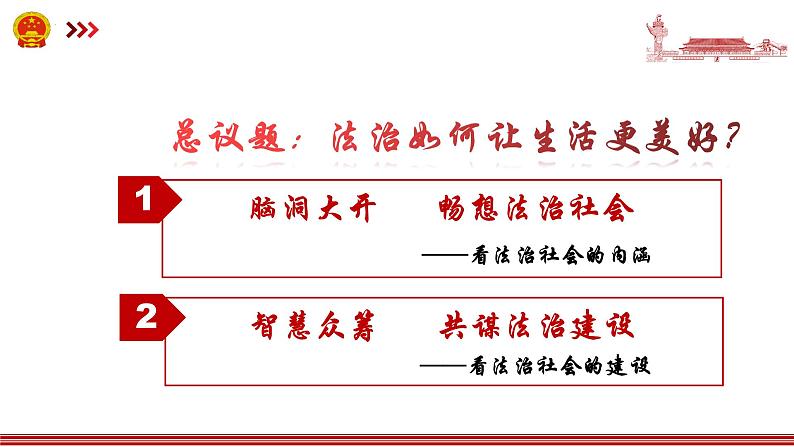 8.3 法治社会 课件 1 必修三政治与法治第3页