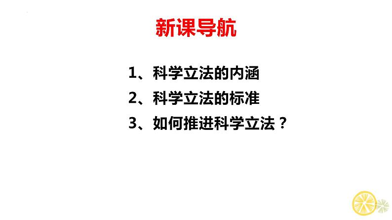 9.1 科学立法 课件2必修三政治与法治03